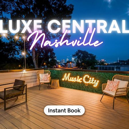 Luxe Close To Dt Rooftop Views Free Parking Villa Nashville Exterior foto